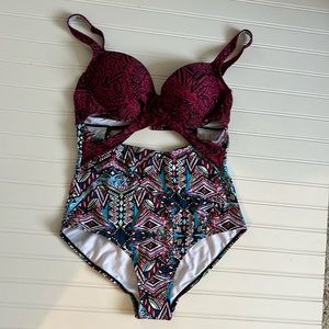 Meet Curve one piece swimsuit NWT